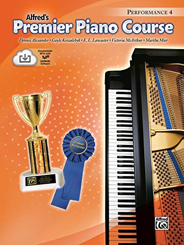 Premier Piano Course Performance, Bk 4: Book & CD: Book & Online Audio