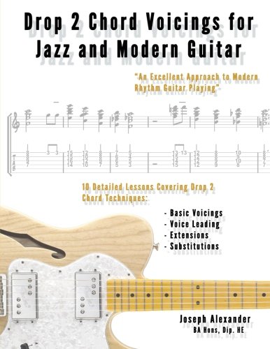 Drop 2 Chord Voicings for Jazz and Modern Guitar