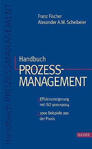 Handbuch Prozessmanagement Effizienzsteigerung mit ISO 9001+9004. 1000 Beispiele aus der Praxis Handbuch Prozessmanagement Effizienzsteigerung mit ISO 9001+9004. 1000 Beispiele aus der Praxis von Hanser Verlag