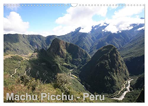 Machu Picchu - Peru (Wandkalender 2024 DIN A3 quer), CALVENDO Monatskalender von CALVENDO