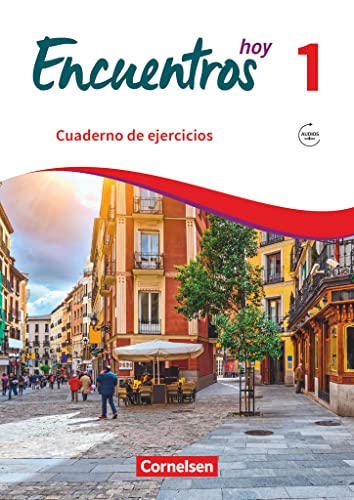 Encuentros - Método de Español - Spanisch als 3. Fremdsprache - Ausgabe 2018 - Band 1: Cuaderno de ejercicios - Mit Audios online