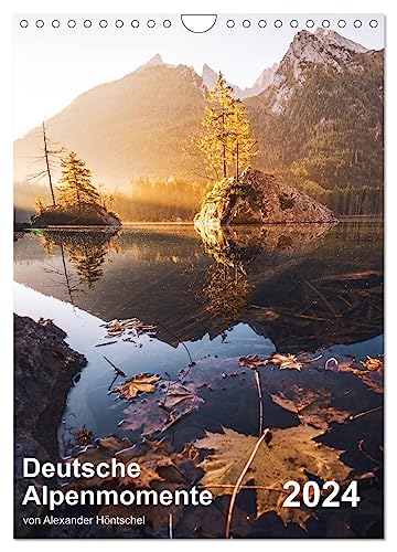 Deutsche Alpenmomente (Wandkalender 2024 DIN A4 hoch), CALVENDO Monatskalender von CALVENDO