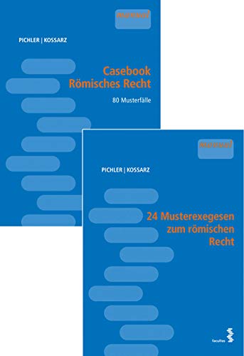 Kombipaket Casebook Römisches Recht und 24 Musterexegesen zum römischen Recht von Facultas