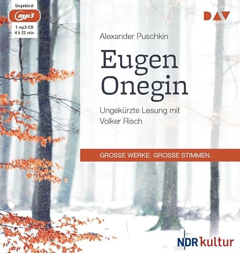 Eugen Onegin: Ungekürzte Lesung (1 mp3-CD) von Audio Verlag Der GmbH