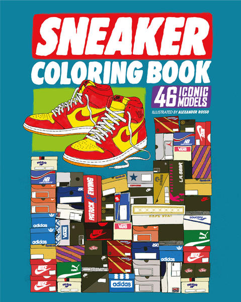 Sneaker Coloring Book von Dokument Press