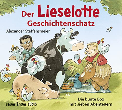 Der Lieselotte Geschichtenschatz: Die bunte Box mit sieben Abenteuern für Mädchen und Jungen ab 3 Jahren von Argon Sauerlnder Audio