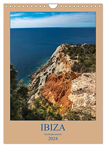 Ibiza Inselimpressionen (Wandkalender 2024 DIN A4 hoch), CALVENDO Monatskalender