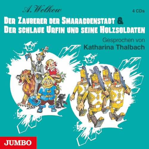 Der Zauberer der Smaragdenstadt & Der schlaue Urfin und seine Holzsoldaten: Lesung (Alexander Wolkow Märchenreihe)