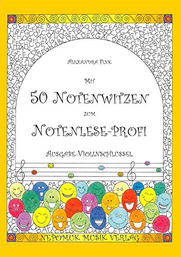 Mit 50 Notenwitzen zum Notenleseprofi - Ein Rätselheft für alle, zum Ausfüllen und Eintragen der Notennamen (Violinschlüssel) (MN 12061a) von Breitkopf & Härtel