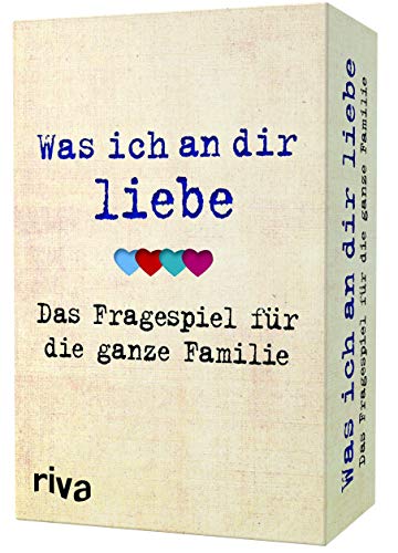 Was ich an dir liebe – Das Fragespiel für die ganze Familie: Liebevolle Fragen für unterhaltsame Momente. Das perfekte Geschenk zu Weihnachten, Geburtstag, Muttertag und Vatertag Was ich an dir liebe – Das Fragespiel für die ganze Familie: Liebevolle Fragen für unterhaltsame Momente. Das perfekte Geschenk zu Weihnachten, Geburtstag, Muttertag und Vatertag
