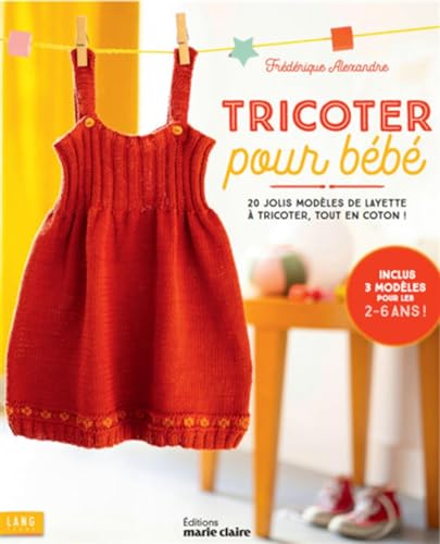 Tricoter pour bébé: 20 jolis modèles de layette à tricoter, tout en carton !