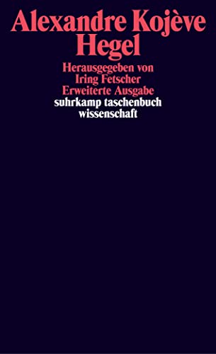 Hegel. Eine Vergegenwärtigung seines Denkens: Kommentar zur »Phänomenologie des Geistes« (suhrkamp taschenbuch wissenschaft) von Suhrkamp Verlag AG