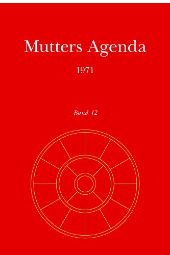Agenda der Supramentalen Aktion auf der Erde: Mutters Agenda 1971