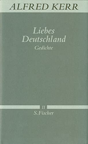 Liebes Deutschland: Gedichte