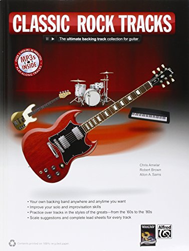 Rock Guitar Tracks: The Ultimate Backing Track Collection for Guitar, Book & MP3 CD