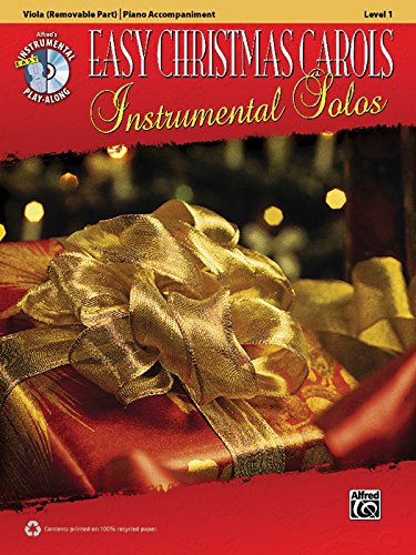 Easy Christmas Carols Instrumental Solos for Strings: Viola (Easy Instrumental Solos)