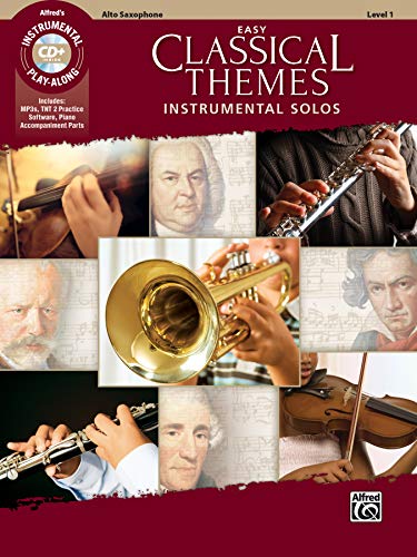 Easy Classical Themes Instrumental Solos: Alto Sax (incl. CD)