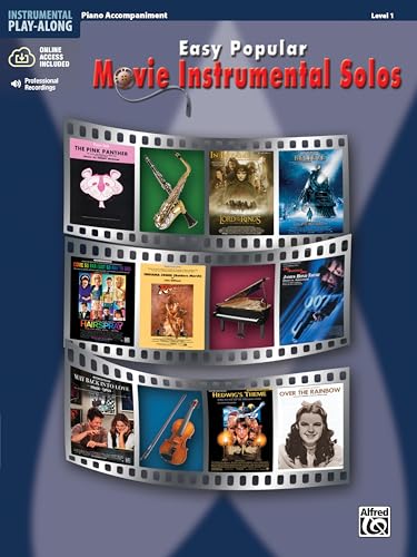 Easy Popular Movie Instrumental Solos: Piano Accompaniment (incl. CD) (Pop Instrumental Solo Series)