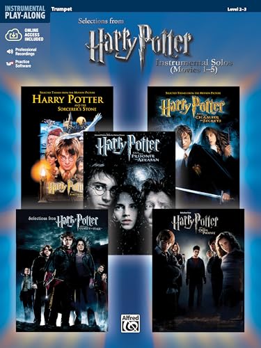 Harry Potter Movies 1-5, w. Audio-CD, for Trumpet (Harry Potter Instrumental Solos (Movies 1-5): Level 2-3): Trumpet (incl. CD) (Hary Potter Instrumental Solos)