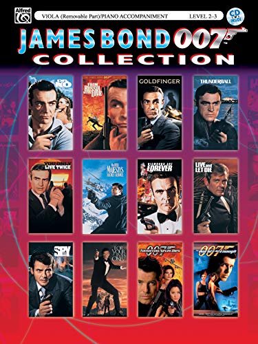 James Bond 007 Collection for Strings: Viola/Bratsche, Klavierbegleitung (incl. CD)