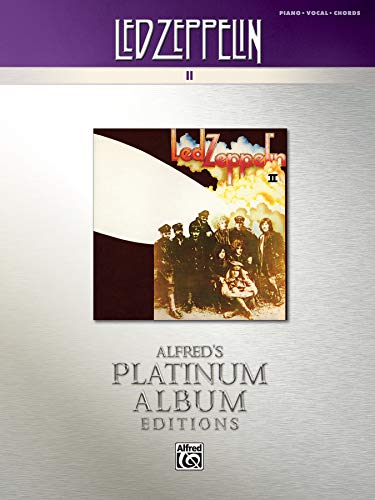 Led Zeppelin: II Platinum Edition: Piano/Vocal/Chords (Alfred's Platinum Album Editions)