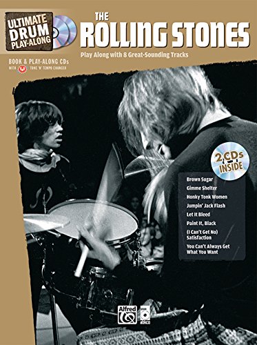 Ultimate Drum Play-Along: The Rolling Stones: Play Along with 8 Great-Sounding Tracks (incl. Online Audio)