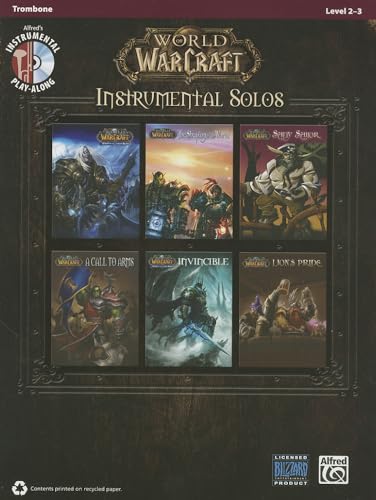 World of Warcraft Instrumental Solos: Trombone, Book & CD (Pop Instrumental Solo): Posaune/Trombone (incl. CD) (Pop Instrumental Solo Series)