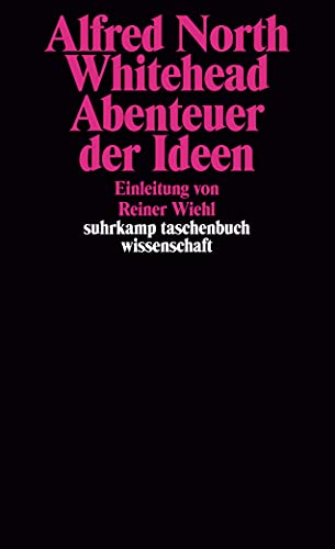 Abenteuer der Ideen: Einl. v. Reiner Wiehl (suhrkamp taschenbuch wissenschaft) von Suhrkamp Verlag AG