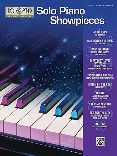 10 for $10 Sheet Music Solo Piano Showpieces: Piano Solos