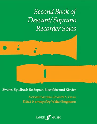 Second Book Descant / Soprano Recorder Solos (Faber Edition)