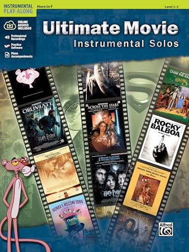 Ultimate Movie Instrumental Solos for Horn in F: (incl. CD) (Alfred's Instrumental Play-Along) von Alfred Music