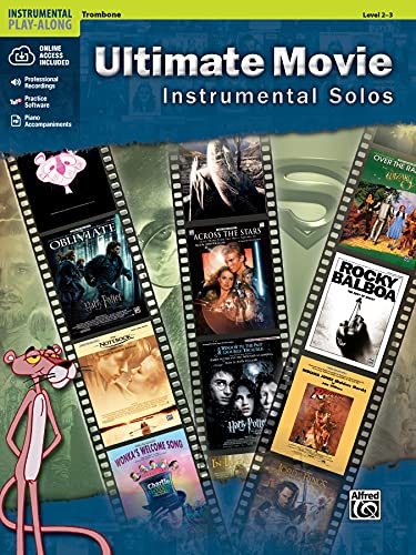 Ultimate Movie Instrumental Solos: Trombone (Pop Instrumental Solo): (incl. Online Code) (Ultimate Pop Instrumental Solos) von Alfred Music