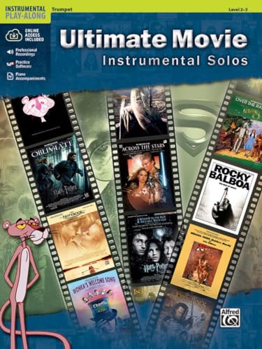 Ultimate Movie Instrumental Solos for Trumpet: (incl. Online Code): Trumpet, Book & Online Audio/Software/PDF (Alfred's Instrumental Play-Along) von Alfred Music