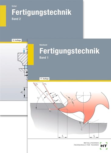 Paketangebot Fertigungstechnik Band 1 und 2 von Handwerk + Technik GmbH