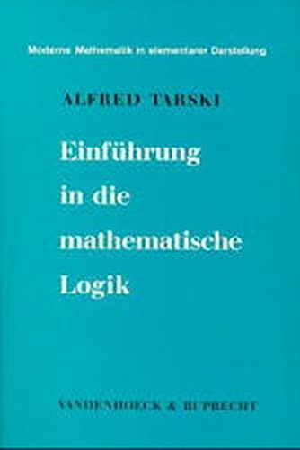 Einführung in die mathematische Logik (Raabe,samtliche Werke, Band 5) von Vandenhoeck & Ruprecht