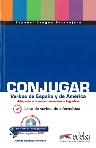 Conjugar verbos de España y de América: Lista de verbos de informática