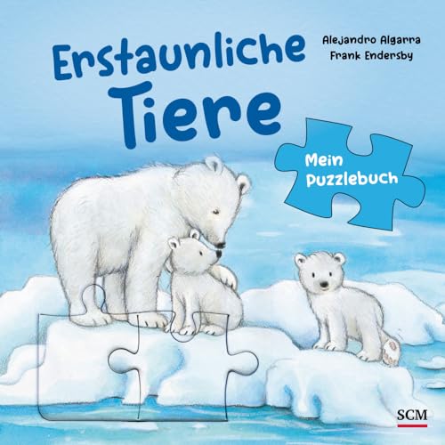 Erstaunliche Tiere - Mein Puzzlebuch (Pappbilderbuch) von SCM Brockhaus, R.
