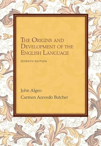 Workbook: Problems for Algeo/Butcher's The Origins and Development of the English Language, 7th Edition von Cengage Learning