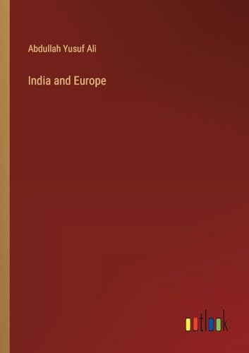 India and Europe von Outlook Verlag