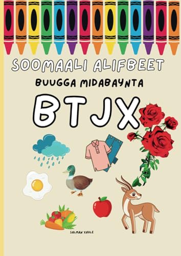 Soomaali Alifbeet: Buugga Midabaynta