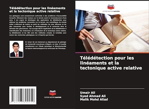 Télédétection pour les linéaments et la tectonique active relative: DE von Editions Notre Savoir