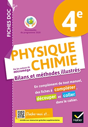 FICHES DOC Bilans et méthodes illustrés - Physique chimie 4e - Ed 2021 - Cahier élève: Bilans et méthodes illustrés - Cahier élève von HATIER