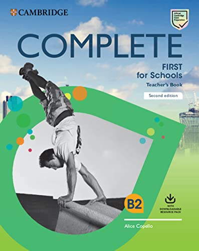 Complete First for Schools Teacher's Book + Downloadable Resource Pack Class Audio and Teacher's Photocopiable Worksheets von Cambridge English