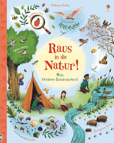 Raus in die Natur!: Mein Outdoor-Entdeckerbuch