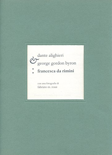 Francesca da Rimini. Ediz. italiana e inglese (Janus) von IkonaLiber