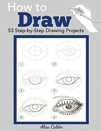 How to Draw: 53 Step-by-Step Drawing Projects (Beginner Drawing Guides) von Dylanna Publishing, Inc.