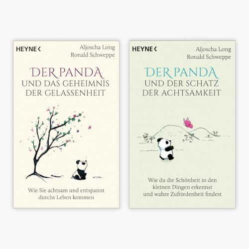 Der Panda und das Geheimnis der Gelassenheit + Der Panda und der Schatz der Achtsamkeit + 1 exklusives Postkartenset
