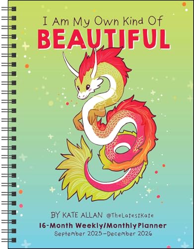 I Am My Own Kind of Beautiful 16-Month 2025-2026 Weekly/Monthly Planner Calendar von Andrews McMeel Publishing
