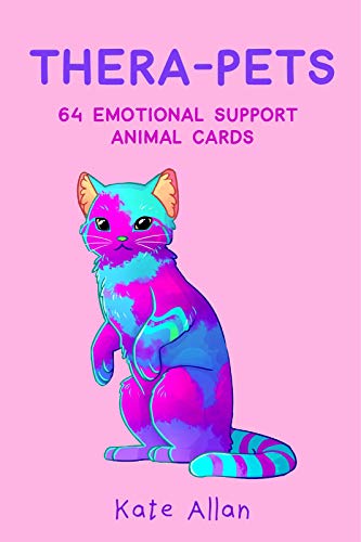 Thera-pets: 64 Emotional Support Animal Cards (Affirmations Cards for Anxiety, Art Therapy, Card Games) (Latest Kate) von MANGO
