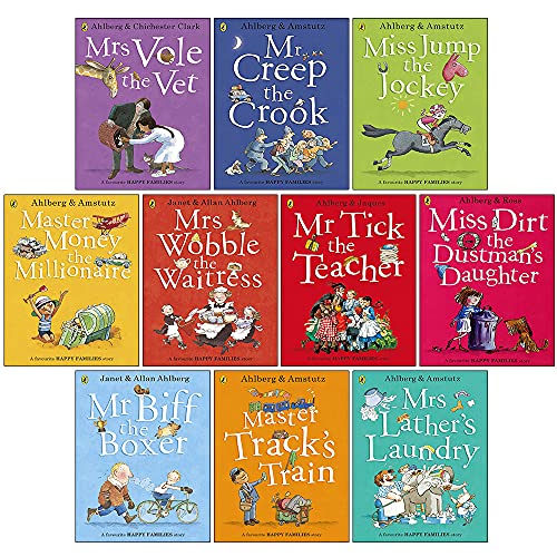 Happy Families Collection 10 Books Set - Allan Ahlberg von Puffin Books